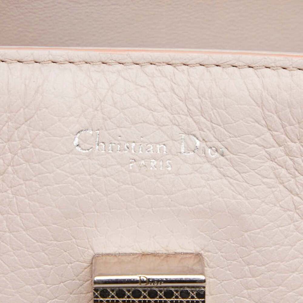 CHRISTIAN DIOR Pink Leather Shoulder Bag - Picture 12 of 14